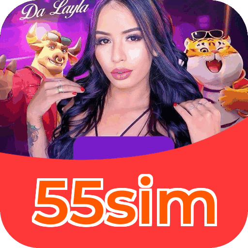Catálogo slots 55sim mostrando top jogos Gates Olympus Sweet Bonanza Fortune Tiger Big Bass volatilidade RTP